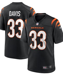 Sean Davis Cincinnati Bengals Game Jersey - Black Nfl