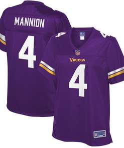 Sean Mannion Minnesota Vikings Nfl Pro Line Womens Primary Player Jersey - Purple