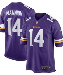 Sean Mannion Minnesota Vikings Player Game Jersey - Purple Nfl