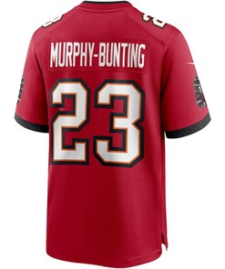 Sean Murphy-Bunting 23 Tampa Bay Buccaneers Team Game Jersey - Red