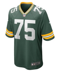 Sean Rhyan 75 Green Bay Packers Game Player Jersey - Green