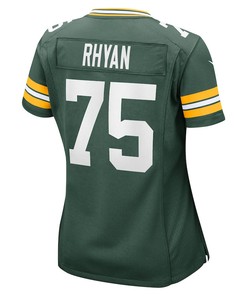 Sean Rhyan Green Bay Packers Women's Player Game Jersey - Green