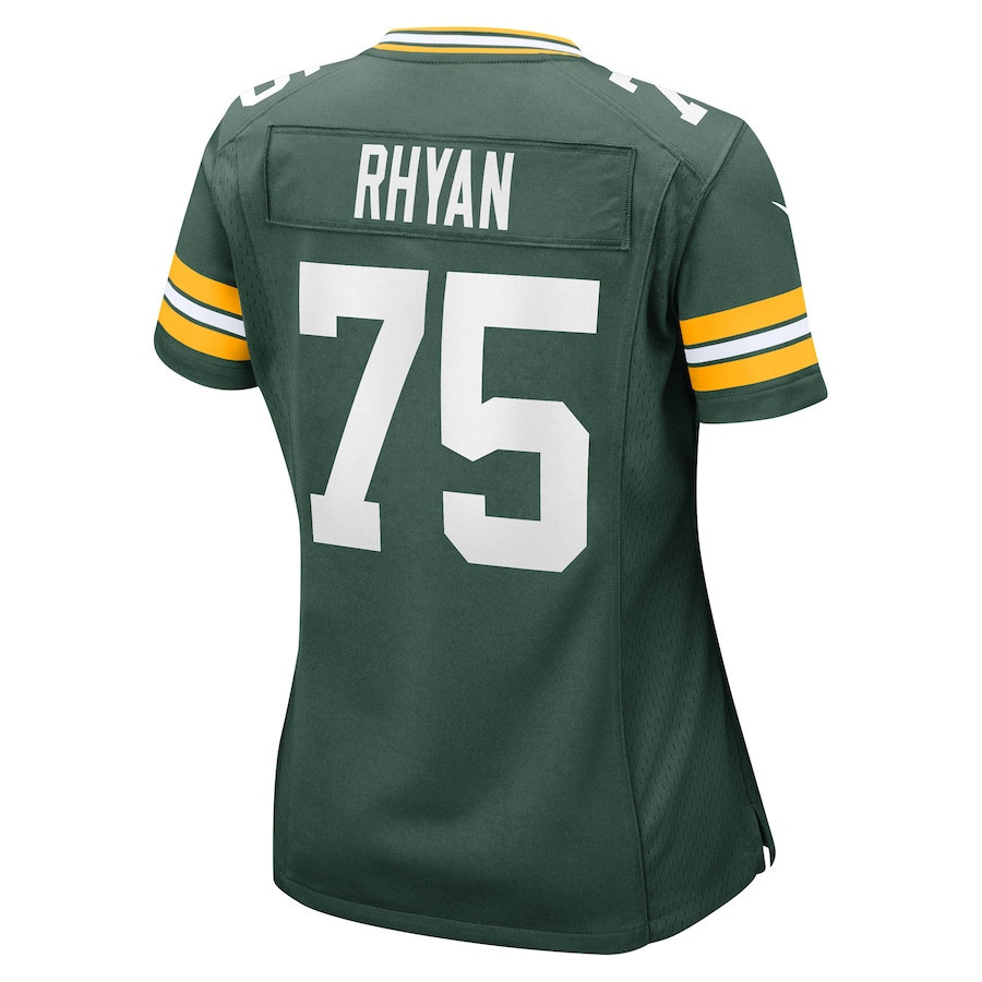 Sean Rhyan Green Bay Packers Women's Player Game Jersey - Green
