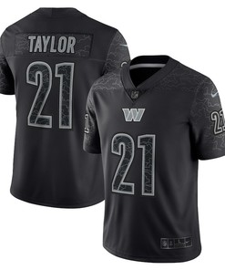 Sean Taylor 21 Washington Commanders Retired Player RFLCTV Limited Jersey - Black