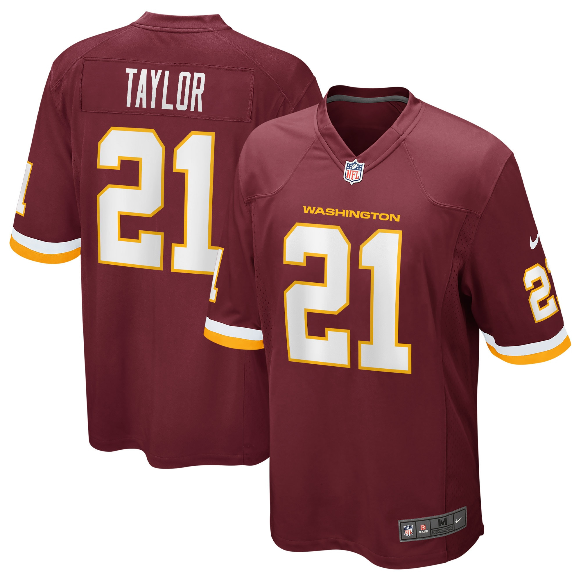 Sean Taylor Washington Football Team Retired Player Team Game Jersey Burgundy Nfl