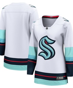 Seattle Kraken Fanatics Branded Womens Away Breakaway Jersey - White Nhl