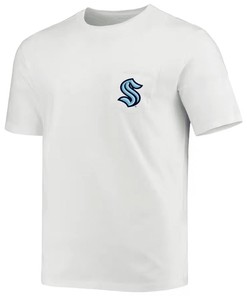 Seattle Kraken Vineyard Vines St. Patrick's Day T-Shirt - White