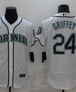Seattle Mariners Ken Griffey Jr. #24 2020 Mlb White Jersey