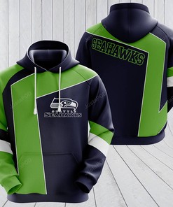 Seattle Seahawks 3D Hoodie Zip Hoodie 06