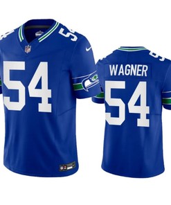 Seattle Seahawks #54 Bobby Wagner Royal 2023 Fuse Vapor Limited Jersey