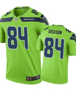Seattle Seahawks #84 Ed Dickson Nike Color Rush Green Jersey