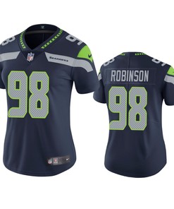 Seattle Seahawks Alton Robinson Navy Vapor Limited Jersey