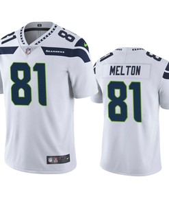 Seattle Seahawks Bo Melton 81 White Vapor Limited Jersey
