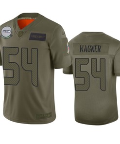 Seattle Seahawks Bobby Wagner Camo 2019 Salute To Service Limited Jersey