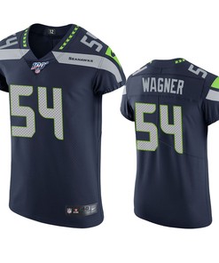 Seattle Seahawks Bobby Wagner Navy 100th Season Vapor Elite Jersey