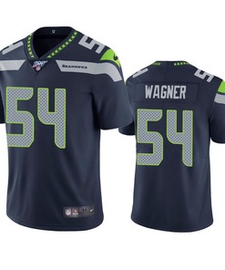 Seattle Seahawks Bobby Wagner Navy 100th Season Vapor Limited Jersey