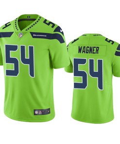 Seattle Seahawks Bobby Wagner Neon Green Nike Color Rush Limited Jersey