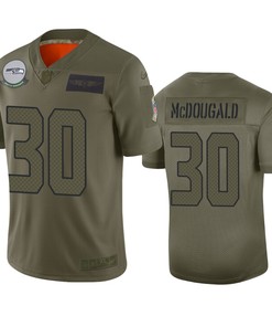 Seattle Seahawks Brad Mcdougald Camo 2019 Salute To Service Limited Jersey