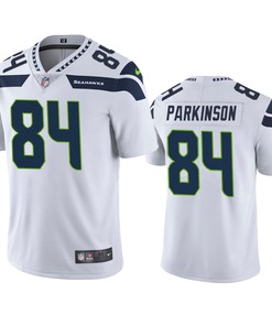 Seattle Seahawks Colby Parkinson 84 White Vapor Untouchable Limited Jersey
