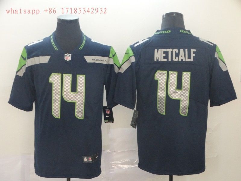 Seattle Seahawks Dk Metcalf #14 2020 Nfl Black Jersey Jersey