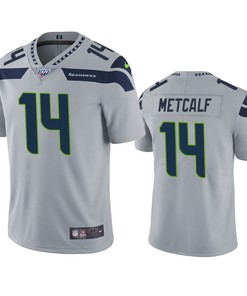 Seattle Seahawks D.k. Metcalf Gray 100th Season Vapor Limited Jersey