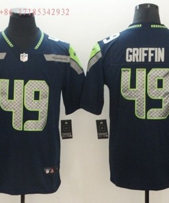 Seattle Seahawks Don Griffin #49 2020 Nfl Black Jersey Jersey