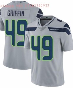 Seattle Seahawks Don Griffin #49 2020 Nfl Grey Jersey Jersey