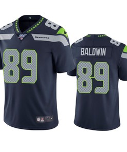 Seattle Seahawks Doug Baldwin Navy 100th Season Vapor Limited Jersey