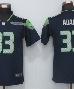 Seattle Seahawks Jamal Adams #33 Nfl 2020 Navy Blue Jersey
