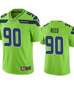 Seattle Seahawks Jarran Reed Green Nike Color Rush Limited Jersey