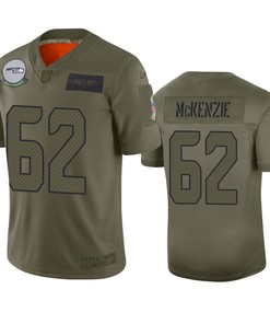 Seattle Seahawks Kahlil Mckenzie Camo 2019 Salute To Service Limited Jersey