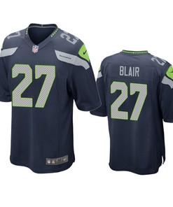 Seattle Seahawks Marquise Blair 2019 Nfl Draft Navy Game Jersey