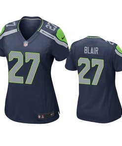 Seattle Seahawks Marquise Blair 2019 Nfl Draft Navy Game Womens Jersey