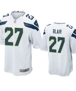 Seattle Seahawks Marquise Blair 2019 Nfl Draft White Game Jersey