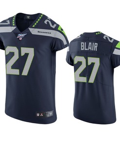Seattle Seahawks Marquise Blair Navy 100th Season Vapor Elite Jersey