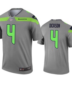 Seattle Seahawks Michael Dickson Gray Inverted Legend Jersey
