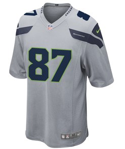 Seattle Seahawks Noah Fant 87 Alternate Game Jersey - Gray Jersey