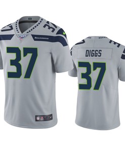 Seattle Seahawks Quandre Diggs Gray 100th Season Vapor Limited Jersey
