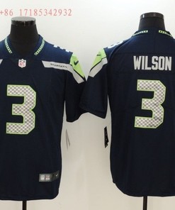 Seattle Seahawks Russell Wilson #3 2020 Nfl Black Jersey Jersey