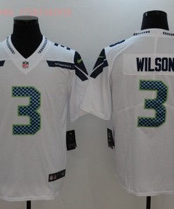 Seattle Seahawks Russell Wilson #3 2020 Nfl White Jersey Jersey