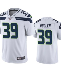 Seattle Seahawks Tariq Woolen 39 White Vapor Limited Jersey