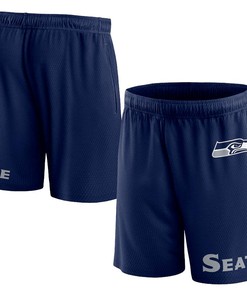 Seattle Seahawks Team College Navy Clincher Shorts - Men