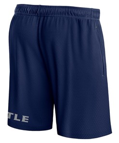 Seattle Seahawks Team College Navy Clincher Shorts - Men