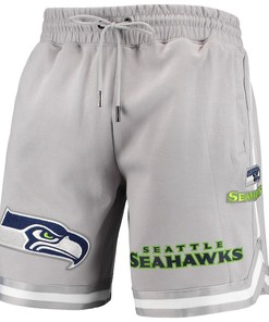 Seattle Seahawks Team Standard Core Shorts - Gray
