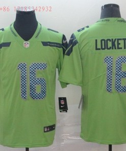 Seattle Seahawks Tyler Lockett #16 2020 Nfl Green Jersey Jersey