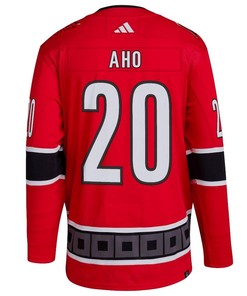Sebastian Aho 20 Carolina Hurricanes Reverse Retro 2.0 Jersey - Red