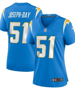 Sebastian Joseph-Day 51 Los Angeles Chargers Women's Game Player Jersey - Powder Blue