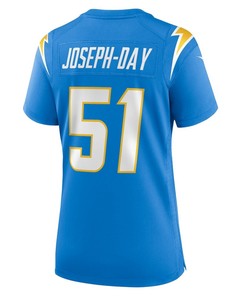Sebastian Joseph-Day 51 Los Angeles Chargers Women's Game Player Jersey - Powder Blue