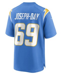 Sebastian Joseph-Day Los Angeles Chargers Game Player Jersey - Powder Blue