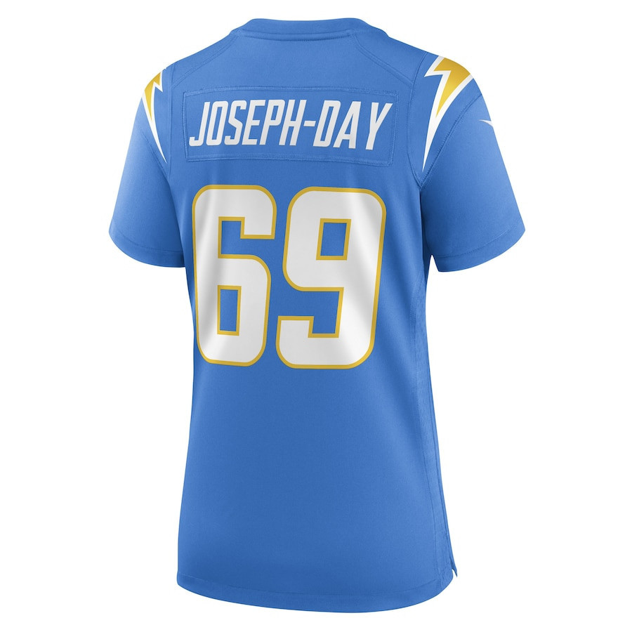 Sebastian Joseph-Day Los Angeles Chargers Women's Game Player Jersey - Powder Blue